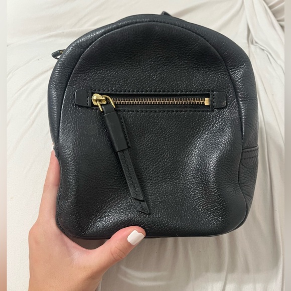 Fossil Mini Leather Backpack - Picture 1 of 6